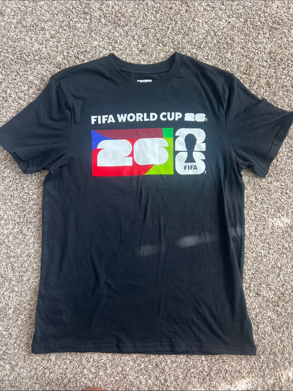 NWOT! FIFA World Cup 2026 Black Graphic Tee Size MED